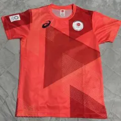オリンピック公式デザイン Tシャツ L 赤