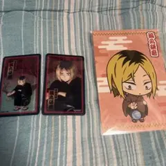 ハイキュー 夏祭り トレーディングクリアカード ポストカード