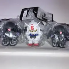 まちぼうけ　ガンダムの場合　Lサイズ　ガンダム（瞳あり）ザク（高機動）　計３個のサムネイル