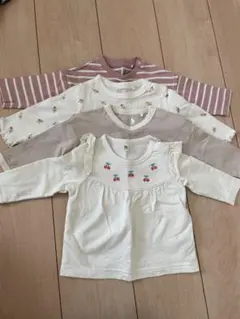 ベビー　女の子　60〜70 トップス　4枚セット