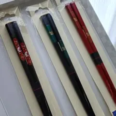 【新品未使用】東京ディズニーリゾート 箸 3膳セット ミッキー＆ミニーのサムネイル