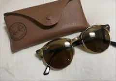 Ray-Ban W1592 YRBK サングラス ラウンドメタル ケース付き - メルカリ