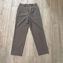 UNIQLO チェック柄 スラックス ウエスト76cm