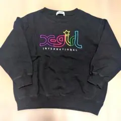 120cm　X-girl　エックスガール　トレーナー