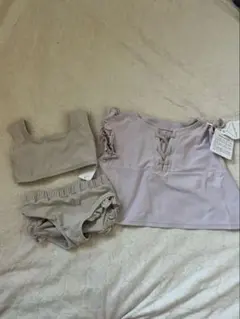 新品タグ付き　mamaraku 水着　3セット　ラッシュっセット