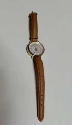 腕時計　ブラウン