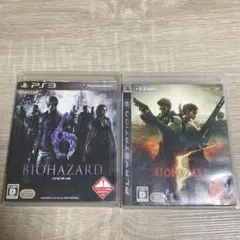 PS3 バイオハザード 5＆6 ２本セット