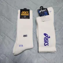 asics スポーツソックス 2足セット 24~26cm