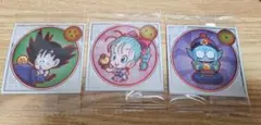 ドラゴンボール超戦士ウエハースシール　龍球レア3種