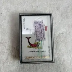 JALハッピ ファーストクラス ノベルティ  フリーサイズ 青色 鶴丸柄 JALハッピ ファーストクラス ノベルティ フリーサイズ 青色 鶴丸柄 JAL