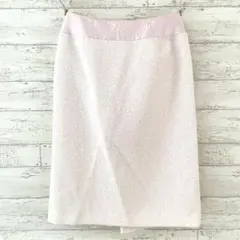 トゥービーシック TO BE CHIC タイトスカート 【L】 ツイード 日本製のサムネイル