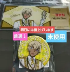 ホテルニューオータニ　安室透　缶バッジ(通常バージョン)とカードセット　未使用