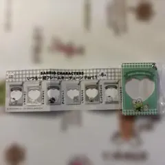 けろけろけろっぴ いつも一緒フレームキーチェーン サンリオ キティ ガチャ