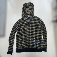 430 イエローチェック　フルジップパーカーのサムネイル