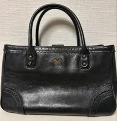 ＊ANNA SUI アナスイ　ハンドバッグ　黒　バタフライ　レザー＊