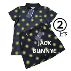 希少【サイズ2/L】新品タグ付 ジャックバニー セットアップ 上下 春夏 半袖