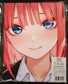 ニ*ク様 五等分の花嫁 中野二乃 かわいい 制服 シークレット バスタオル タペ