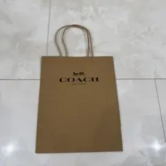 COACH ブラウン ショッピングバッグ