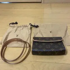 Louis Vuittonモノグラム フロランティーヌウエストポーチ用ベルト付き