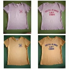 2枚セット　LOVE BOAT 半袖 Tシャツ ラブボート Y2K　ロゴTのサムネイル