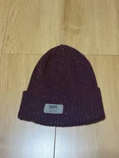 VANS ニット帽 ビーニー パープルのサムネイル