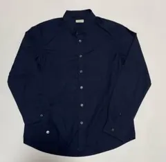 m2113 NANO UNIVERSE 長袖シャツ ネイビー L