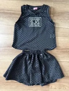 Sister Jenni メッシュタンクトップ&スカートセット