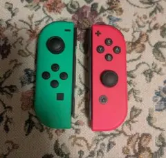 Nintendo Switch Joy-Con ネオングリーン ネオンピンク