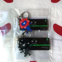 ミャクミャク 2連アクリルキーホルダー中央線夢洲駅 セット【バラ売り