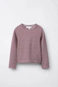 ZARA モダール混ストライプTシャツのサムネイル