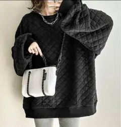 キルティング スウェット