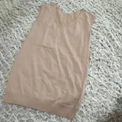 【美品】スピックアンドスパン　Spick & Span ピンク　ベスト　ジレ