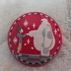 ディズニー刺繍缶バッジベイマックス新品のサムネイル