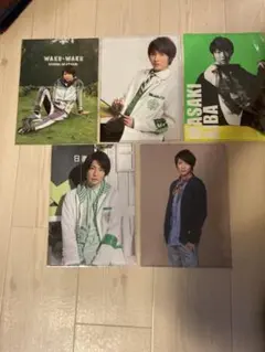 嵐WAKU-WAKU SCHOOL OF DRAMA クリアファイル5枚セット