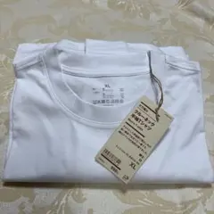 新品 ❗️メンズ天竺編み クルーネック半袖Tシャツ 白 XL