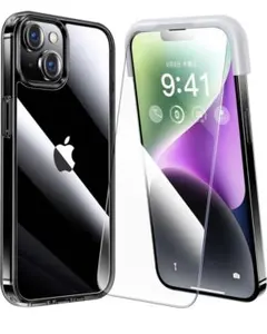 【Alphex自信作iPhone 14 Pro  Max 用 フィルム付きケース