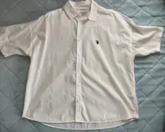 U.S. POLO ASSN. 半袖シャツ M ホワイト