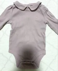 baby GAP ピンク襟付きロンパース 6-12months