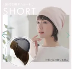 AQUADOLL 帽子用ウィッグ ショートのサムネイル