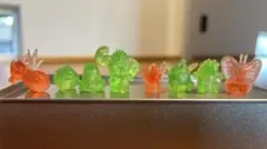 【当時物】永谷園　ポケモン フィギュア 　塩ビ　８体