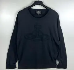 綺麗 正規品 ヴィアンウエストウッドマン オーブ スカル プリント 長袖Tシャツ 綺麗 正規品 ヴィアンウエストウッドマン オーブ スカル プリント 長袖