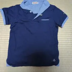 miki house ネイビー シャツ 120