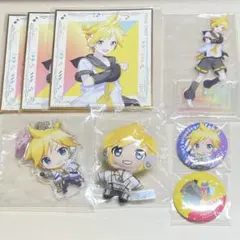 プロセカ 鏡音レン アクリルスタンド ぷちぬい 缶バッジ 色紙 セガラッキーくじ