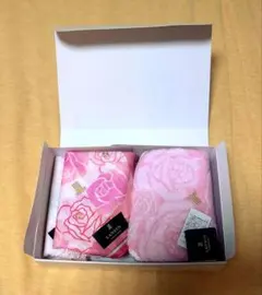 LANVIN バラ柄 ハンカチ 3枚セット