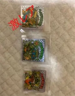 オススメ！当時物！超希少！ビックリマン　ヘッドロココ３枚セット