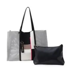 ❤新品❤【Nananoel】GEOMETRIC ptn. KNITTED BAG - メルカリ