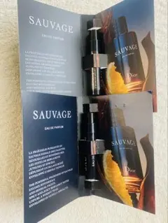 新品未使用　DIOR SAUVAGE 香水サンプル2点