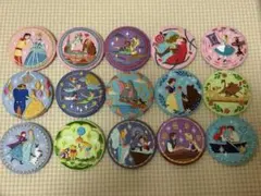 ディズニー刺繍缶バッチ　コンプリート