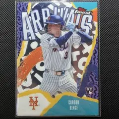 TOPPS FINEST MLB carson benge RC