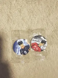 くら寿司　ハイキュー　缶バッチ